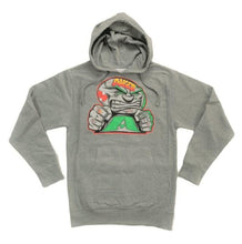 Load image into Gallery viewer, ANGER MANAGEMENT Coping Mechanisms | Logo Hoodie | Gray | Mens
