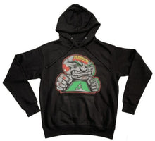Load image into Gallery viewer, ANGER MANAGEMENT Coping Mechanisms | Logo Hoodie | Black | Mens