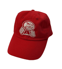 Load image into Gallery viewer, ANG€R MANAG€M€NT LifeStyle Iconic Cap - Big Face Logo- Essential Cap - Phillie Red - Unisex - Anger Management Collections