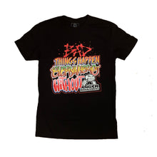 Load image into Gallery viewer, ANGER MANAGEMENT Bad Things Happen | Logo T - shirt | Black | Mens