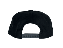 Load image into Gallery viewer, ANG€R MANAG€M€NT LifeStyle Iconic Cap - Big Face Logo- SnapBack - Black - Unisex - Anger Management Collections
